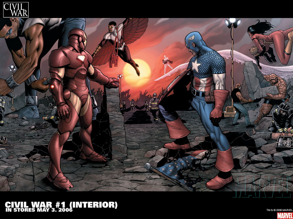 comic MARV civilwar interior 